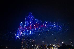 Drone Light Show in Chongqing