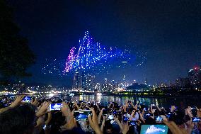 Drone Light Show in Chongqing