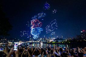 Drone Light Show in Chongqing