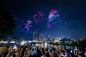 Drone Light Show in Chongqing