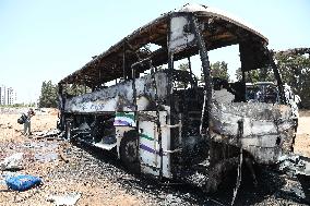 Iranian Missile Attack - Herzliya