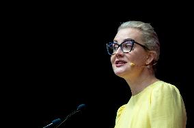 Yulia Navalnaya At Santander Women Now forum - Madrid