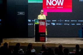 Yulia Navalnaya At Santander Women Now forum - Madrid
