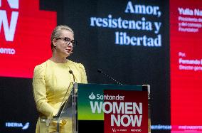 Yulia Navalnaya At Santander Women Now forum - Madrid