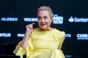 Yulia Navalnaya At Santander Women Now forum - Madrid