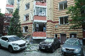 Russian Missile Attack - Kiev