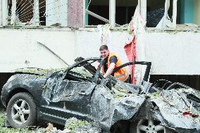 Russian Missile Attack - Kiev