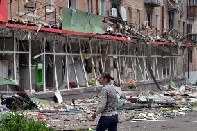 Russian Missile Attack - Kiev