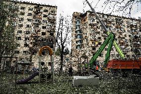 Russian Missile Attack - Kiev