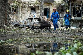 Russian Missile Attack - Kiev