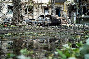 Russian Missile Attack - Kiev