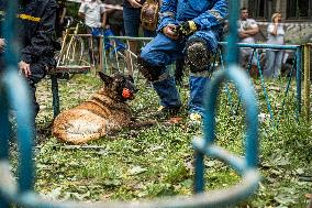 Russian Missile Attack - Kiev