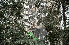 Russian Missile Attack - Kiev