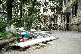 Russian Missile Attack - Kiev
