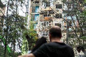 Russian Missile Attack - Kiev
