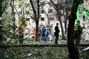Russian Missile Attack - Kiev