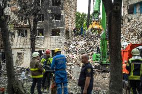 Russian Missile Attack - Kiev