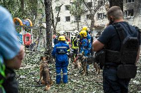 Russian Missile Attack - Kiev