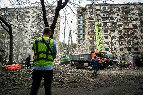 Russian Missile Attack - Kiev