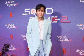 Netflixs Squid Game Season 2 Experience Photo Call - NYC
