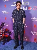 Netflixs Squid Game Season 2 Experience Photo Call - NYC