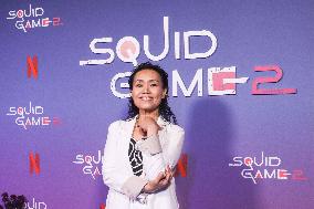 Netflixs Squid Game Season 2 Experience Photo Call - NYC