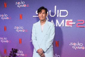 Netflixs Squid Game Season 2 Experience Photo Call - NYC