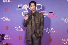 Netflixs Squid Game Season 2 Experience Photo Call - NYC