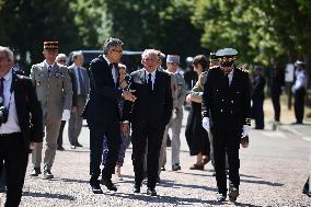 85th anniversary of the Appeal of 18 June at Mont Valerien - Suresnes