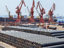 China Steel Export Growth