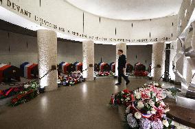 85th anniversary of the Appeal of 18 June at Mont Valerien - Suresnes
