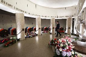 85th anniversary of the Appeal of 18 June at Mont Valerien - Suresnes