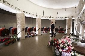 85th anniversary of the Appeal of 18 June at Mont Valerien - Suresnes