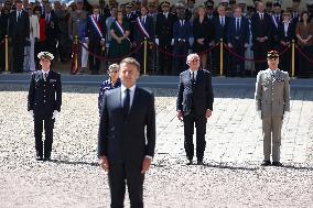 85th anniversary of the Appeal of 18 June at Mont Valerien - Suresnes