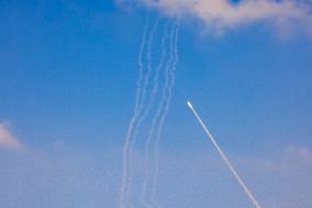 Iranian Missiles in Tel Aviv - Israel