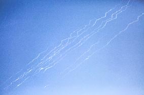 Iranian Missiles in Tel Aviv - Israel