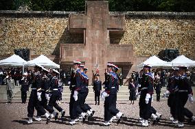 85th anniversary of the Appeal of 18 June at Mont Valerien - Suresnes