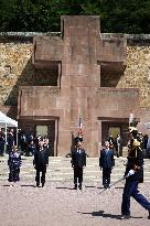 85th anniversary of the Appeal of 18 June at Mont Valerien - Suresnes