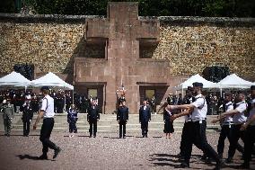 85th anniversary of the Appeal of 18 June at Mont Valerien - Suresnes