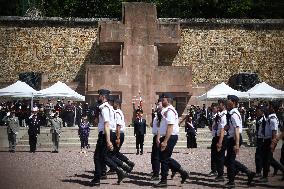 85th anniversary of the Appeal of 18 June at Mont Valerien - Suresnes