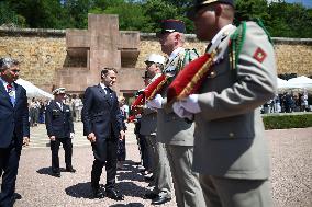 85th anniversary of the Appeal of 18 June at Mont Valerien - Suresnes