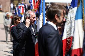 85th anniversary of the Appeal of 18 June at Mont Valerien - Suresnes