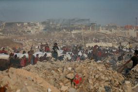 Flour Aid Reaches Gaza Residents