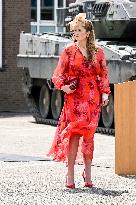 Royals Visit Cavalry Regiment of The Royal Netherlands Army - Amersfoort