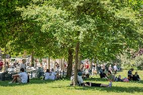 Heatwave Illustration - Paris