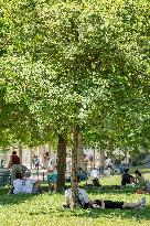 Heatwave Illustration - Paris