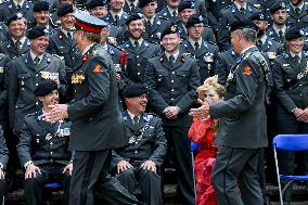 Royals Visit Cavalry Regiment of The Royal Netherlands Army - Amersfoort