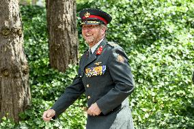Royals Visit Cavalry Regiment of The Royal Netherlands Army - Amersfoort