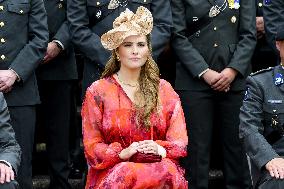 Royals Visit Cavalry Regiment of The Royal Netherlands Army - Amersfoort