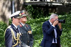 Royals Visit Cavalry Regiment of The Royal Netherlands Army - Amersfoort